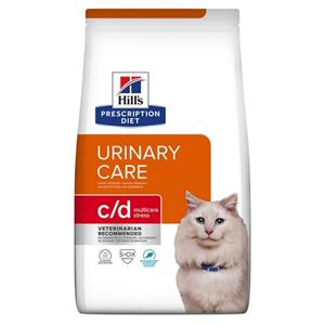 Hill's Prescription Diet C/D Multicare Stress Urinary Care kattenvoer met kip 2 x 12 kg