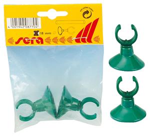 Sera Zuighouders 18mm, 2-pack - Betrouwbare Bevestiging voor Aquariumaccessoires