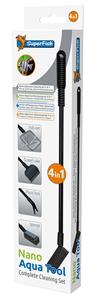 Superfish Nano Aquatool 4-in-1 Onderhoudsset - Ideaal voor Kleine Aquaria & Gebruiksvriendelijk