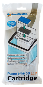 Superfish Panorama 50 Cartridge - Maandelijkse Filter voor Heldere Vijver, Speciaal voor LED Model