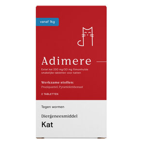 Adimere Ontworming - Kat