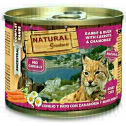 vandermeer NATURAL GREATNESS RABBIT / DUCK WITH CARROTS AND CHAMOMILE 185 GR