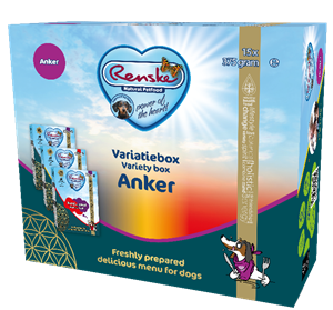 Renske vers hond variatiebox Anker 15x375gr