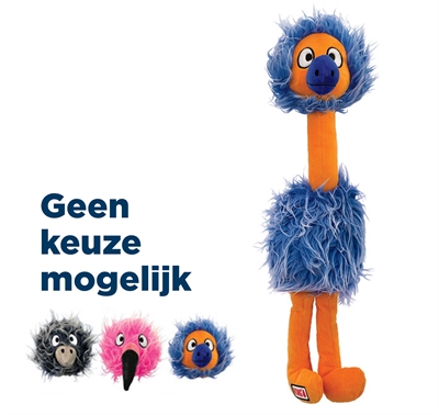 KONG Dog Toy Comfort Jumbo Birds XL 52cm Assorted Colors