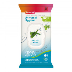 Dierendoekjes Universal Hygiene - Vachtverzorging - 30 stuks 100% Plantaardig