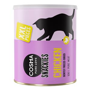 200g Maxi Tube Kip Cosma Snackies XXL Gevriesdroogde Kattensnacks