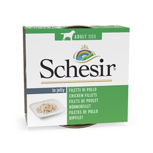 Schesir 6x150g Kip  Hondenvoer nat