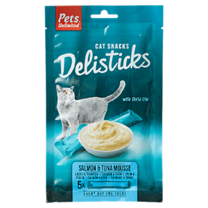 Delisticks zalm&tonijn 5X15 GRAM