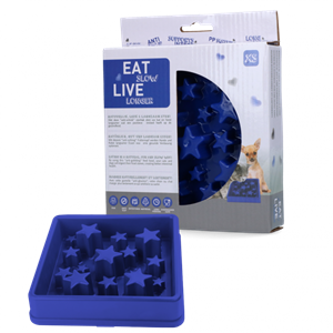 Petsexclusive Eat Slow Live Longer Star Blue XS