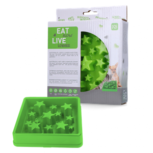 Petsexclusive Eat Slow Live Longer Star Green XS