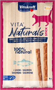 Vitakraft Naturals Cat Stick - Kattensnack - 4 stuks