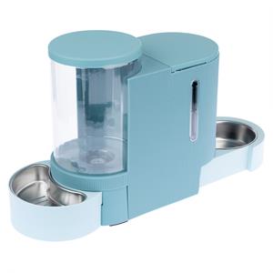 TIAKI Voer- en Waterdispenser Hond/Kat voor 1,3kg Droogvoer & 3l Water