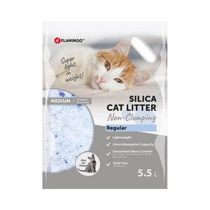 FLAMINGO - Silica catlitter 17 L 7.5 kg