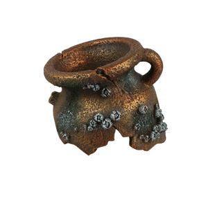 Aqua D'ella Amfoor Gebroken Hals M - 16x13x13,8cm