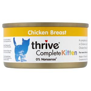 Thrive 12x75g Complete Kitten Kip  Kattenvoer nat