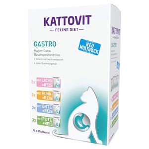 Kattovit Gastro Pouches 12 x 85 g Kattenvoer - Mix (4 soorten)