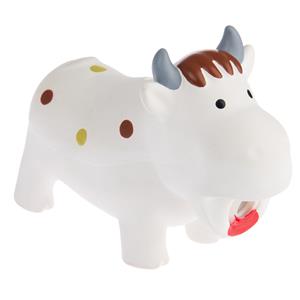 Zooplus Exclusive Hondenspeelgoed Piepende Latex Koe Isabella 18cm
