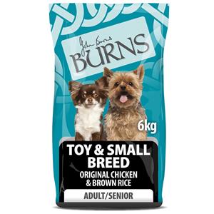 Burns Adult & Senior Original Toy & Small Breed - Kip & Rijst - 6kg