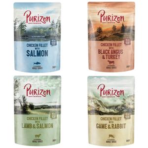Purizon Adult 6 x 300 g Hondenvoer - Mixpakket: 4 Soorten