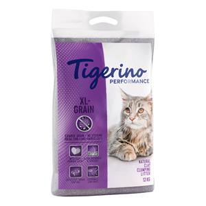 12 kg Tigerino Performance XL Grain Kattenbakvulling met Babypoedergeur Kat