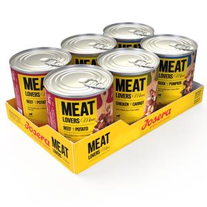 Josera Meatlovers Menu 6 x 800 g Hondenvoer - Mix (3 smaken)