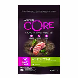 Wellness Core Adult Low Fat Small-Breed - Hondenvoer - Kip - 5 kg