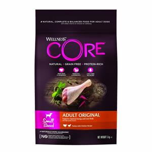 Wellness Core Adult Original Small-Breed - Hondenvoer - Kalkoen - Kip - 5 kg