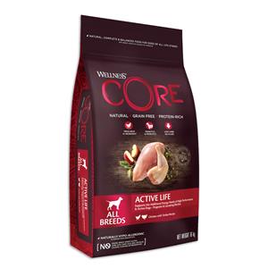 Wellness Core Adult Active Life - Hondenvoer - Kip - 10 kg