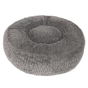 Zooplus Exclusive Ø125cm Grijze Reservehoes voor Vlok Hondenkussen