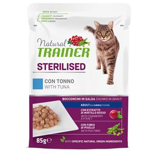 Trainer Natural Cat 24x85g Tonijn Adult Gesteriliseerd Natuurlijk Trainer natte kat