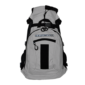 K9 Sport Sack Plus 2 Hondenrugzak Lichtgrijs