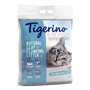12kg Winterrozengeur Tigerino Premium Kattenbakvulling