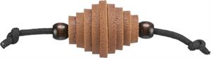 TRIXIE RUGBYBAL KATTENSPEELGOED AAN TOUW CITYSTYLE VILT / HOUT 13 CM
