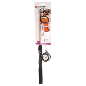 Flamingo Kattenhengel Clown Vis Speelgoed