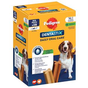 Pedigree Dentastix Dagelijkse Gebitsverzorging - Mulitpack (28 stuks) Voor Medium grote honden (10-25 kg)