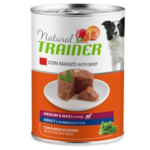 Trainer Natural Dog 400g met Rundvlees Adult Medium/Maxi Trainer Natuurlijke Umido voor honden