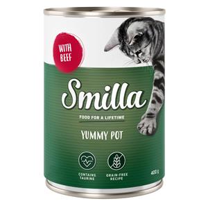 20x400g Smulpannetje Rund Smilla Kattenvoer