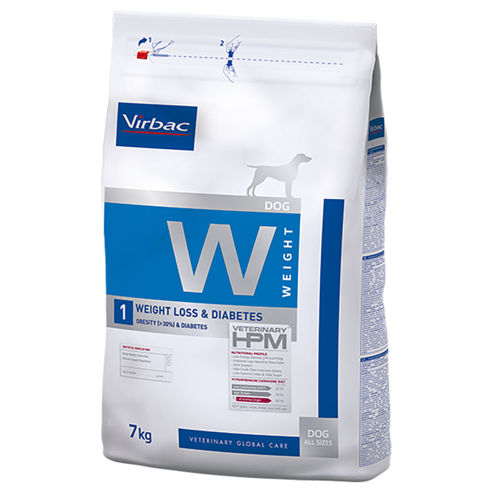 Virbac Veterinary HPM Dog Weight Loss & Diabetes Hondenvoer - 7 kg