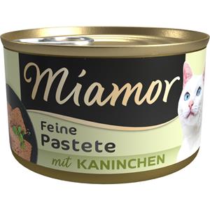 Miamor 12x85g Pastei Konijn  Kattenvoer Nat