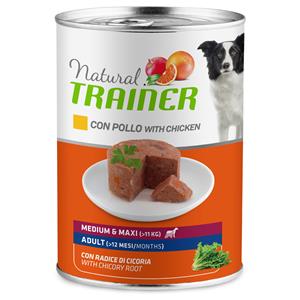 Trainer Natural Dog 400g met Kip Adult Medium/Maxi Trainer Natuurlijke Umido voor Honden