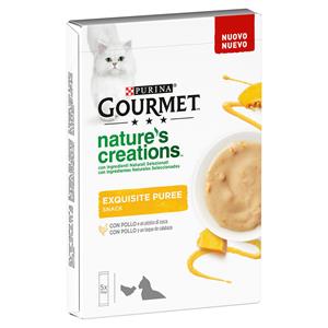 Gourmet 5x10g Kip en Pompoen Nature's Creations Snack Gourment Kattensnack