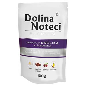20 X 500 g Dolina Noteci Premium Pouches Konijn met Cranberry Hondenvoer