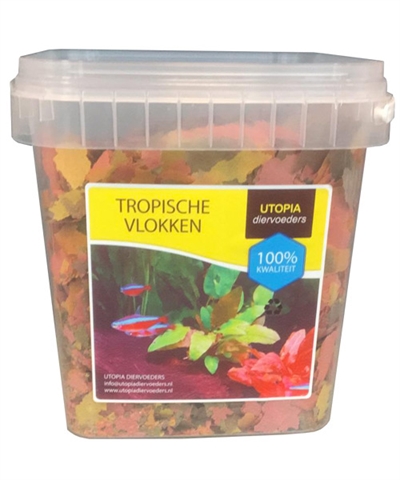 Utopia tropische vlokken