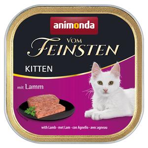6x100g Kitten met Lam animonda Vom Feinsten Kattenvoer