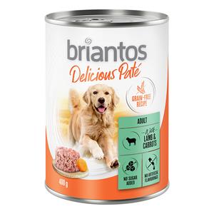 Briantos Delicious Paté 6 x 400 g Lam en wortelen