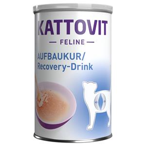 12x135ml Kattovit Herstelkuur/Recovery-Drink met Kip voor Katten