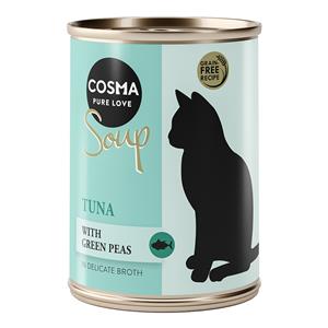 Cosma Soup 6 x 100 g - Tonijn met groene erwten