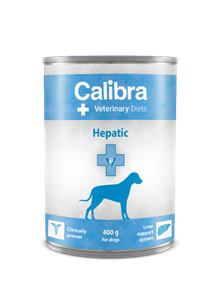 Calibra Veterinary Diets Hepatic natvoer hond 12 x 400 g