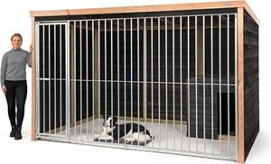 Voldux Bo - Hondenkennel - 316x208x196 cm