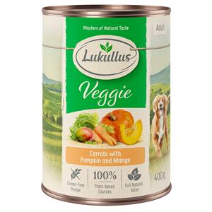 Lukullus Natuurkost Veggie Hondenvoer - 6 x 400 g